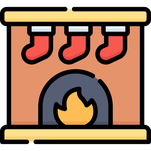暖炉 Special Lineal color icon