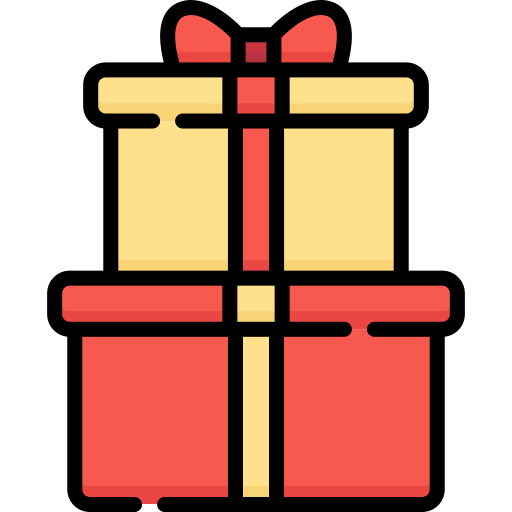 Gift Special Lineal color icon