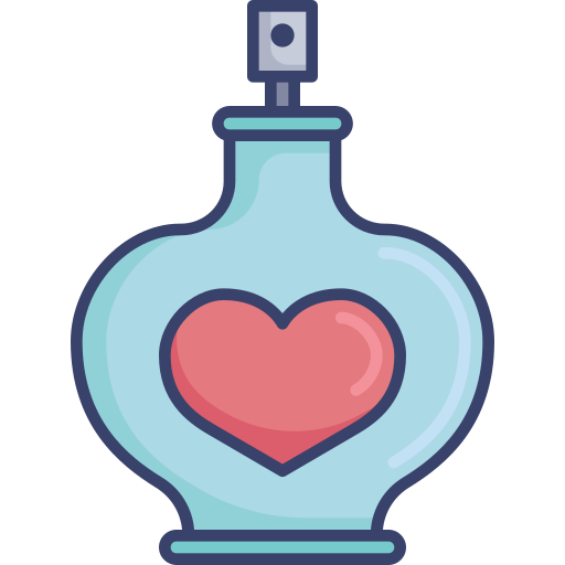 Perfume Roundicons Premium Lineal Color icon