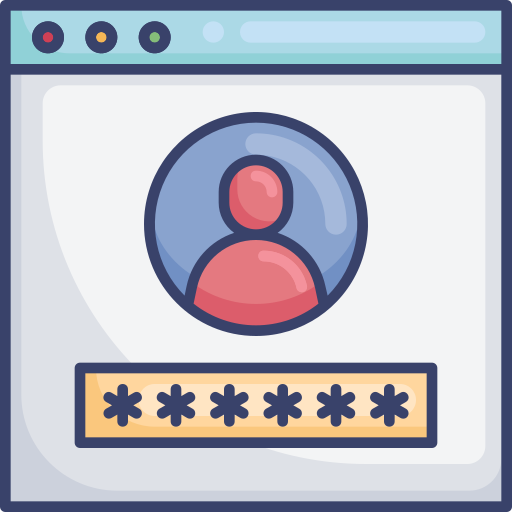 Login Roundicons Premium Lineal Color icon