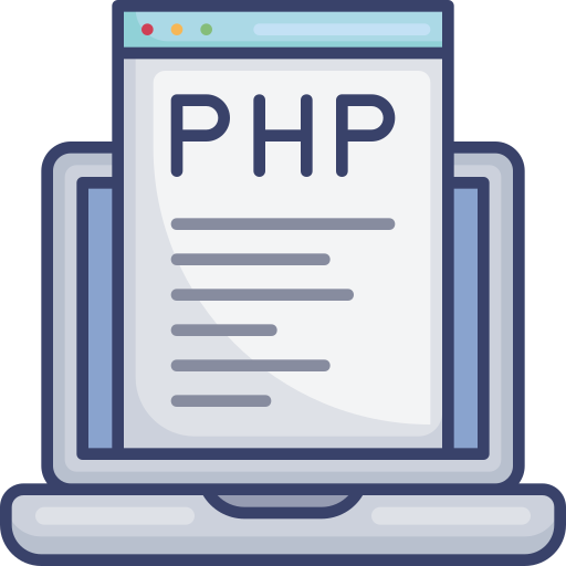 php Roundicons Premium Lineal Color Ícone