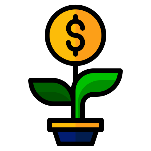 Growth Generic Outline Color icon