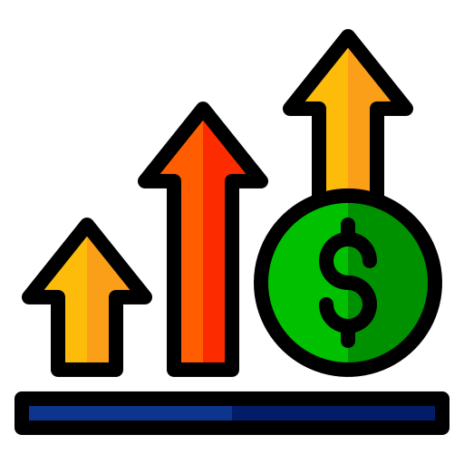 Profits Generic Outline Color icon