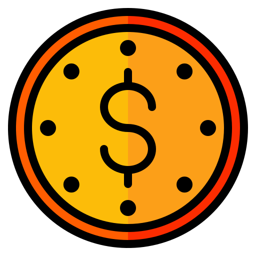 米ドル Generic Outline Color icon