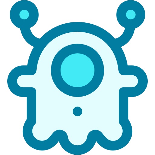 Alien Generic Blue icon