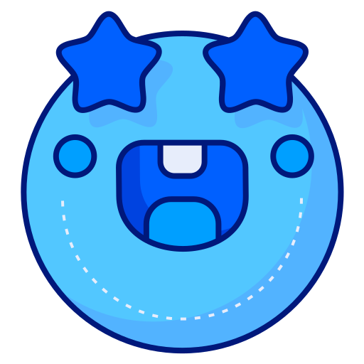 Excited Generic Blue icon