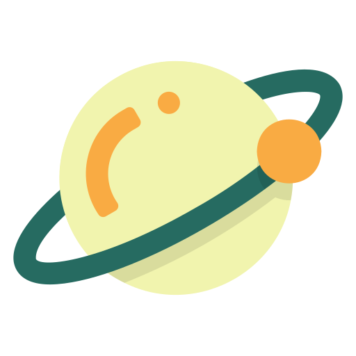 Сатурн Generic Flat иконка