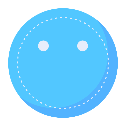 フェイスレス Generic Blue icon