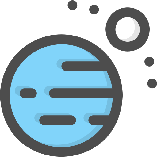 軌道 Generic Outline Color icon