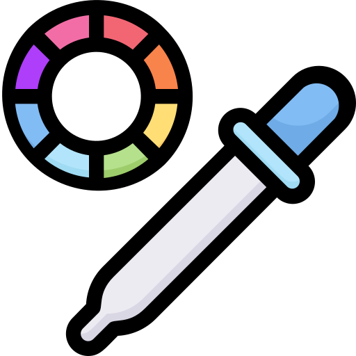 Палитра цветов Generic Outline Color иконка