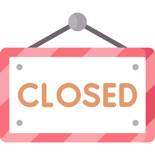 Closed Special Flat icon