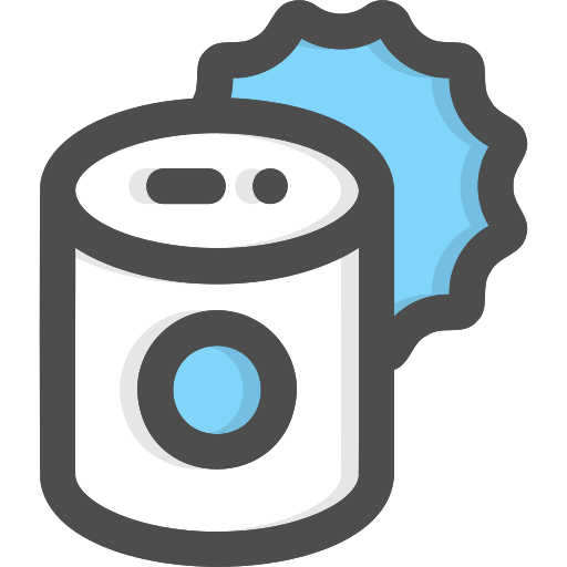 Canned food Generic Outline Color icon