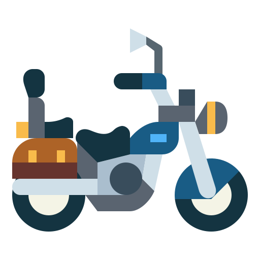 motorrad Smalllikeart Flat icon