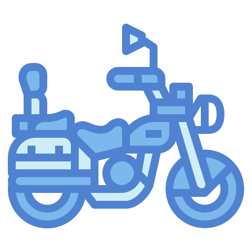 motociclo Generic Blue icona