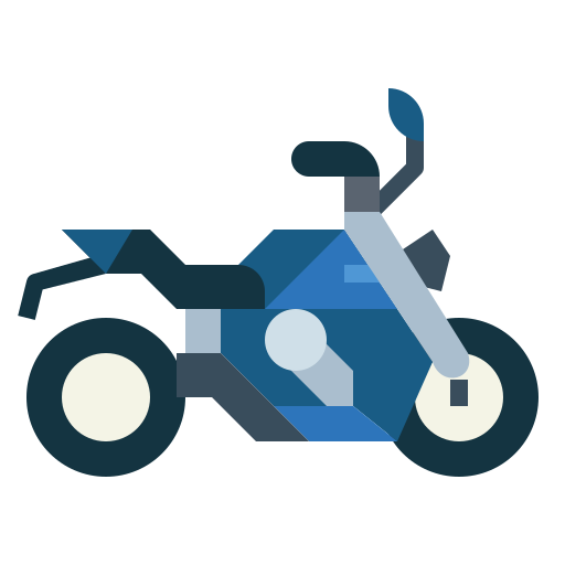 motocicleta Smalllikeart Flat Ícone