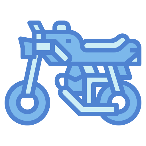 motociclo Generic Blue icona