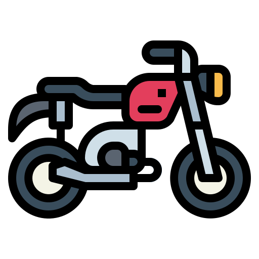 motorrad Smalllikeart Lineal Color icon