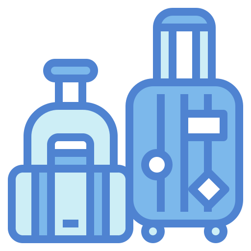 Baggage Generic Blue icon