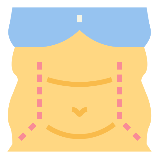 Liposuction Smalllikeart Flat icon