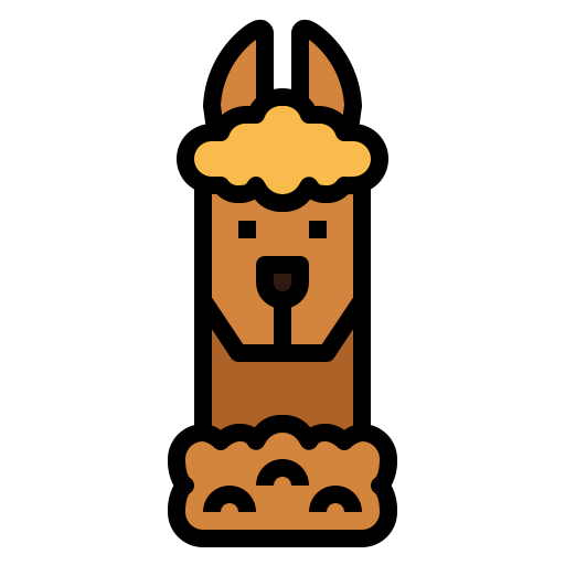 Llama Smalllikeart Lineal Color icon