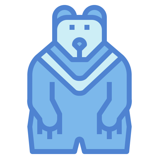 urso Generic Blue Ícone