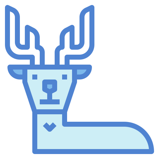 사슴 Generic Blue icon