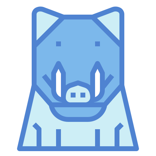 wildschwein Generic Blue icon