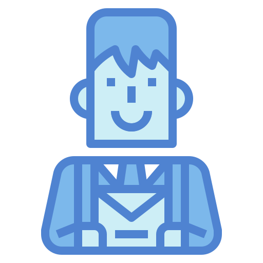 Businessman Generic Blue icon