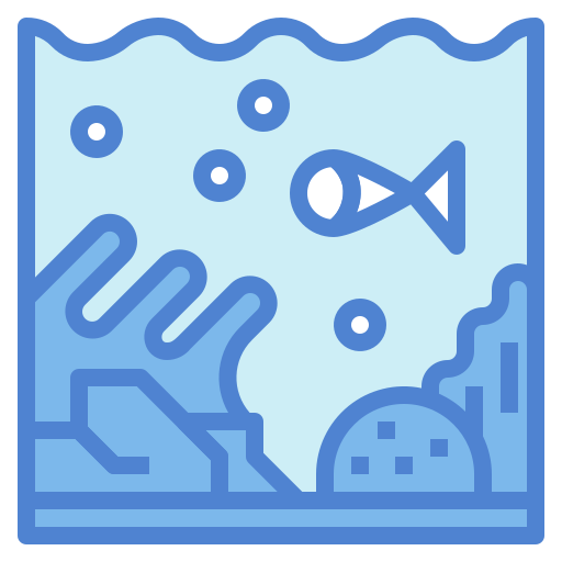 acuario Generic Blue icono