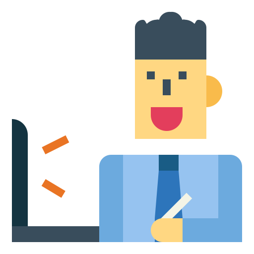 Businessman Smalllikeart Flat icon