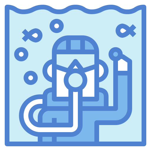 Подводное плавание Generic Blue иконка