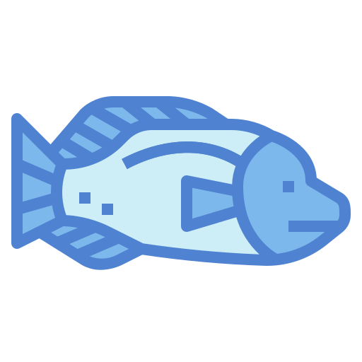 peixe-papagaio-humphead Generic Blue Ícone