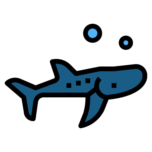 Whale Smalllikeart Lineal Color icon