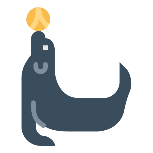 Тюлень Smalllikeart Flat иконка