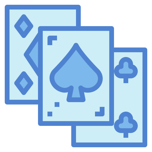 cartes de poker Generic Blue Icône