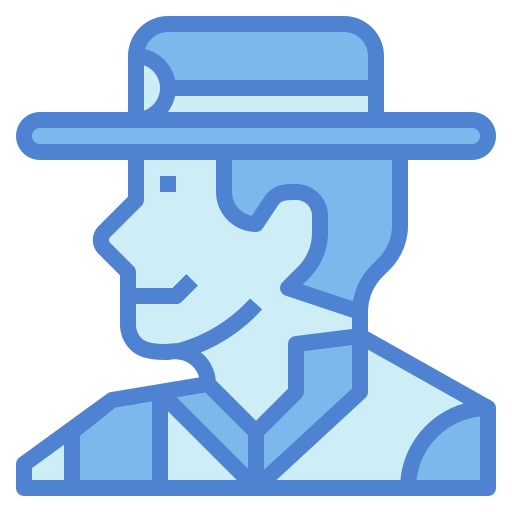 Sheriff Generic Blue icon