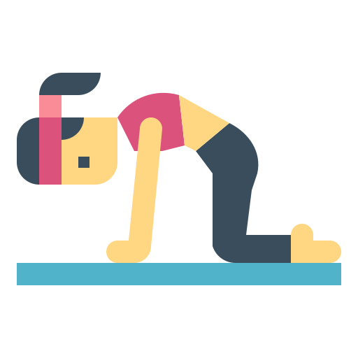 Yoga pose Smalllikeart Flat icon