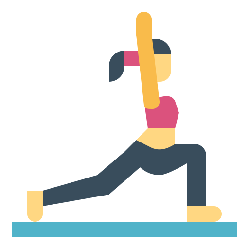 Yoga pose Smalllikeart Flat icon