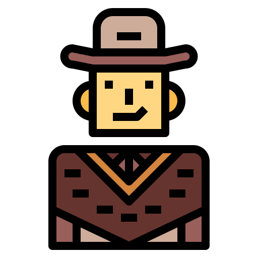 Cowboy Smalllikeart Lineal Color icon
