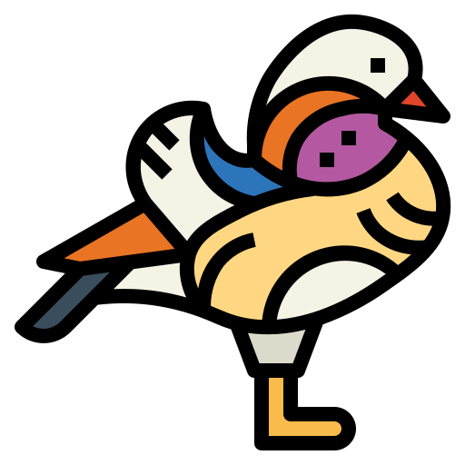 mandarin Smalllikeart Lineal Color icon