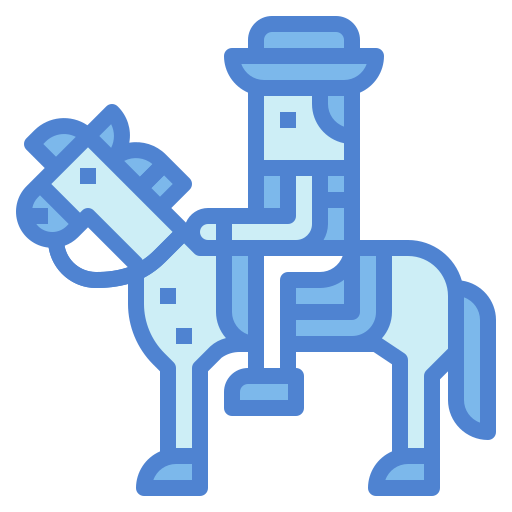equitación Generic Blue icono