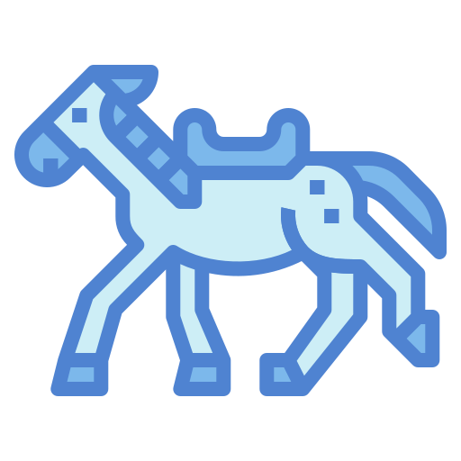 caballo Generic Blue icono