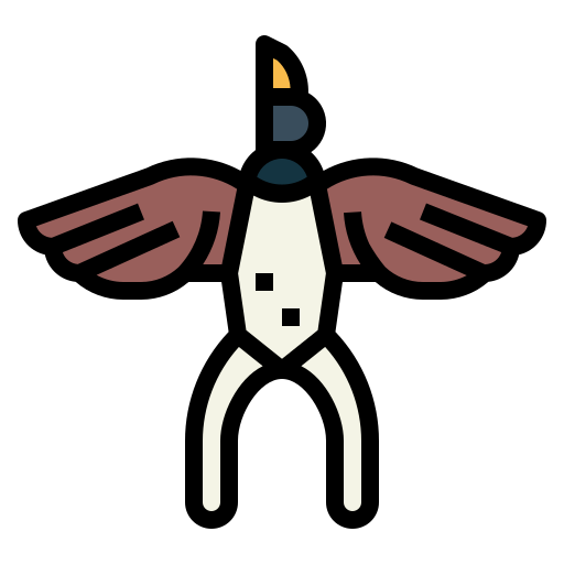 Swallows Smalllikeart Lineal Color icon