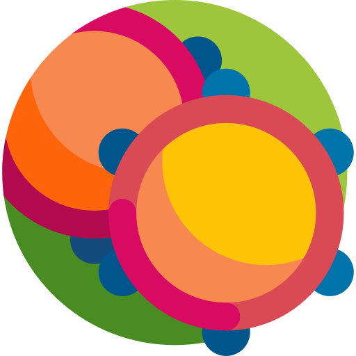 tambourin Detailed Flat Circular Flat icon