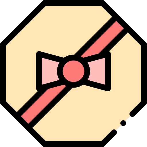 pudełko czekoladowe Detailed Rounded Lineal color ikona