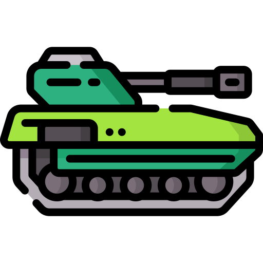 tanque Special Lineal color icono