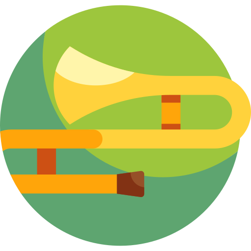 트럼펫 Detailed Flat Circular Flat icon