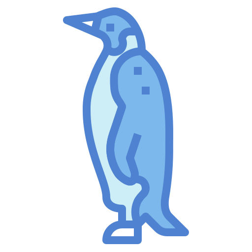 pingüino Generic Blue icono