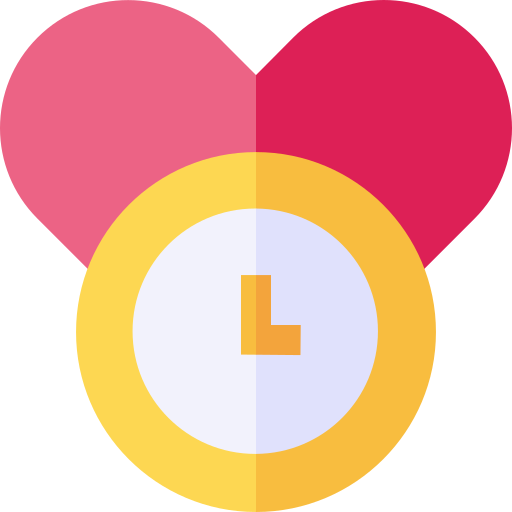 心臓 Basic Straight Flat icon