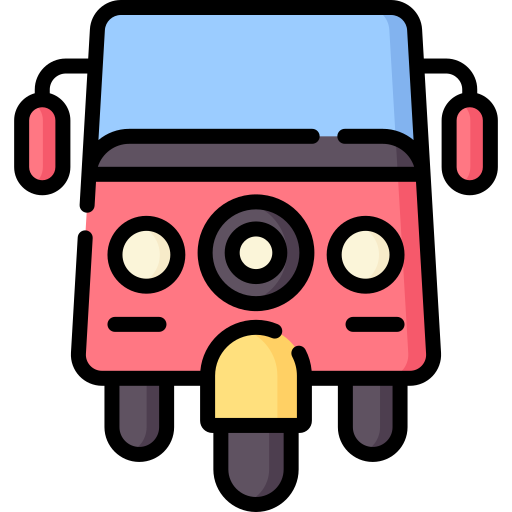 tuk tuk Special Lineal color icon
